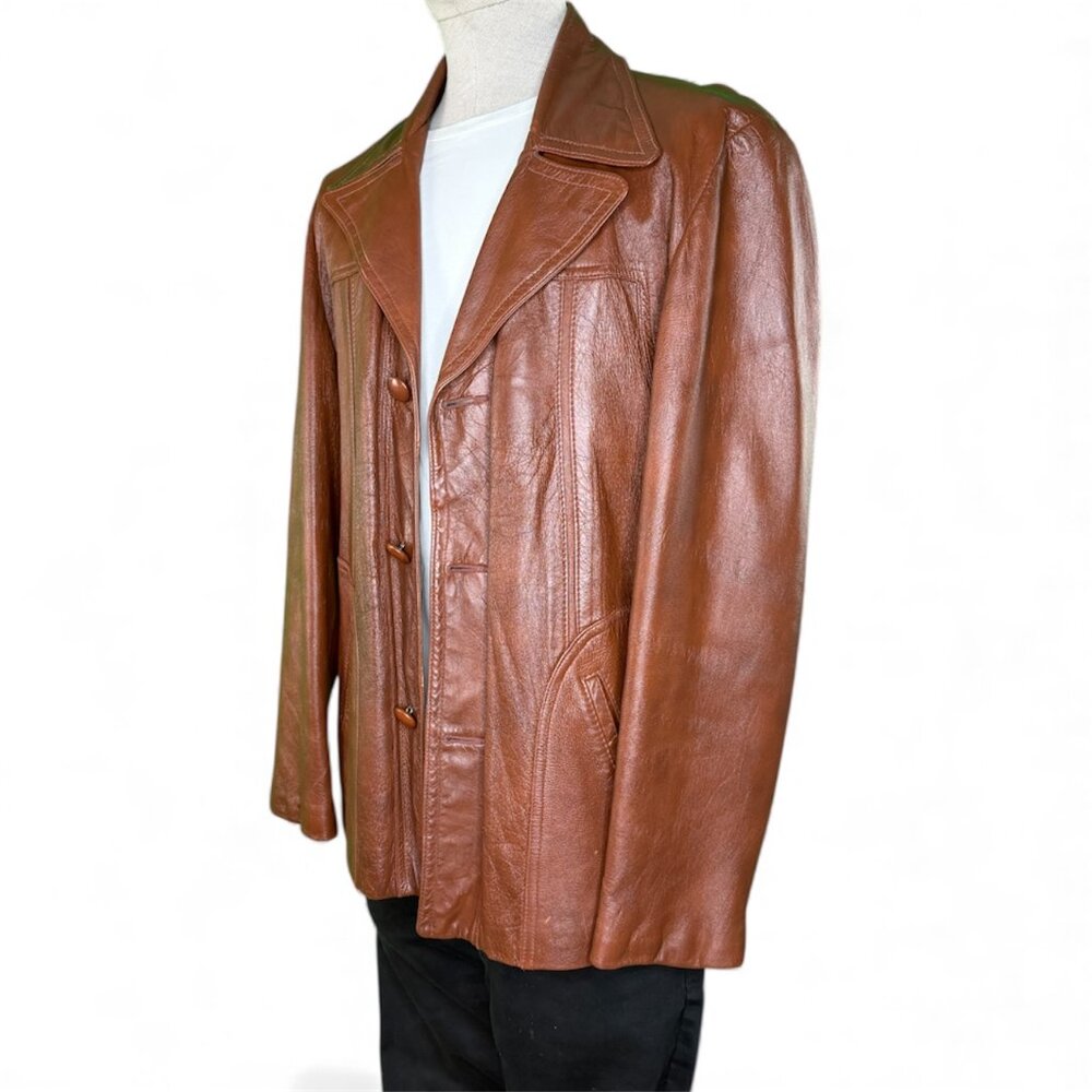 Vintage Men's Leather Jacket